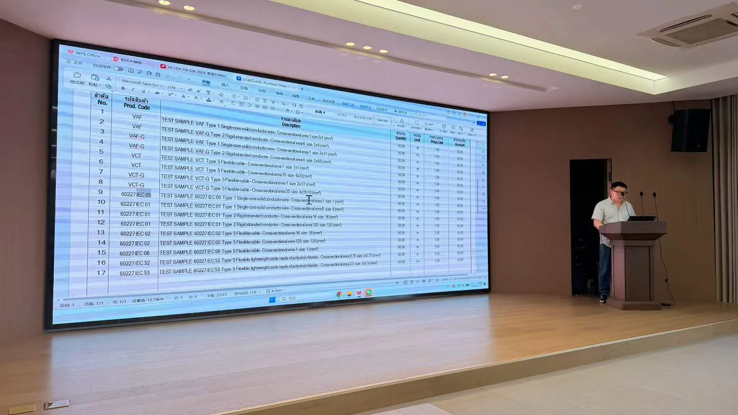 Macro Cable Technical Director Delivers Seminar on Process Improvement in Thailand